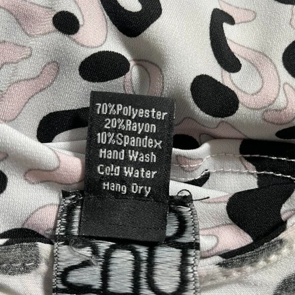 Clara Sunwoo Medium Top Blouse Cold Shoulder Slinky - Picture 5 of 5